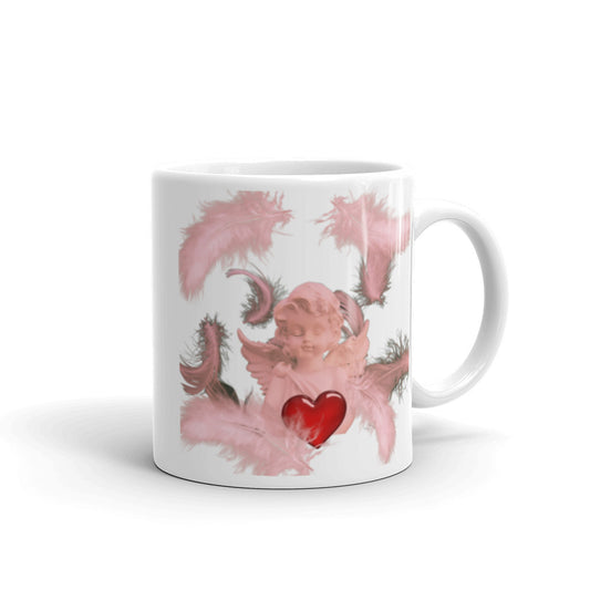 愛のピンクエンジェル マグカップ